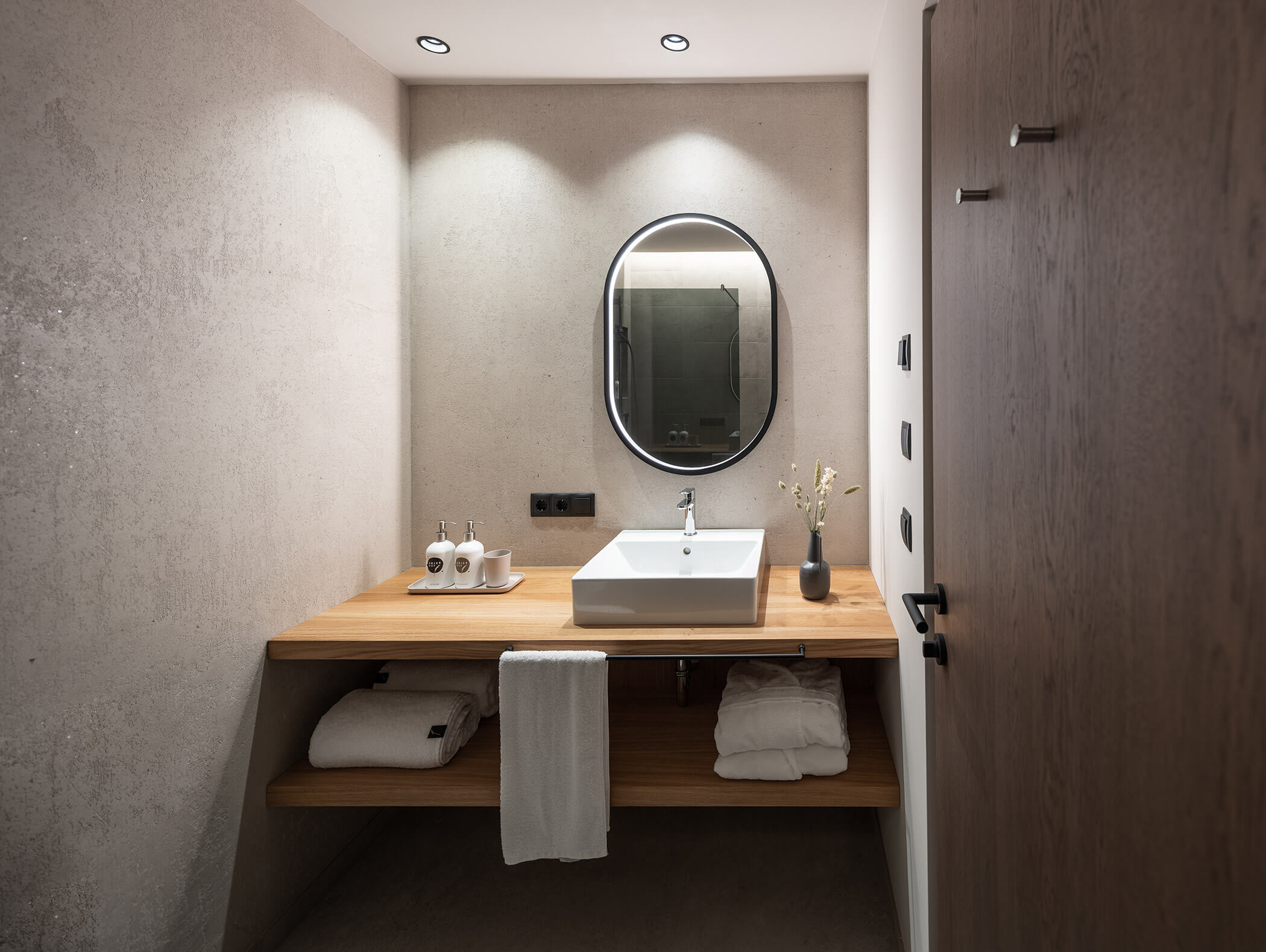 Edelputz - Badezimmer - Arieshof